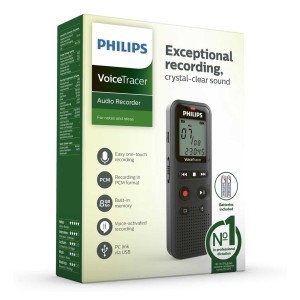ضبط کننده صدا فیلیپس مدل DVT1160 ظرفیت 8 گیگابایت